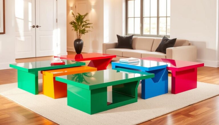 Colorful Coffee Tables