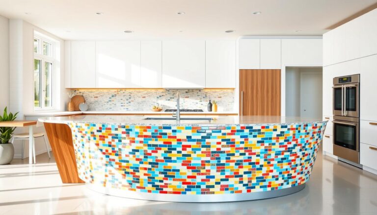 Colorful Kitchen Island