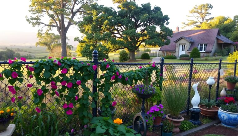 Chain Link Fence Decorations
