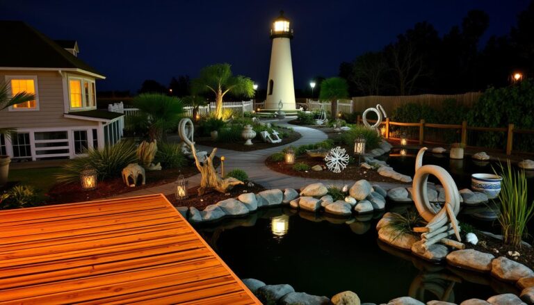 Outdoor Lighthouse Decor