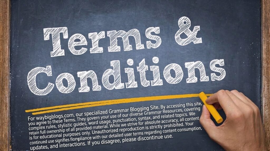 Terms and Conditions