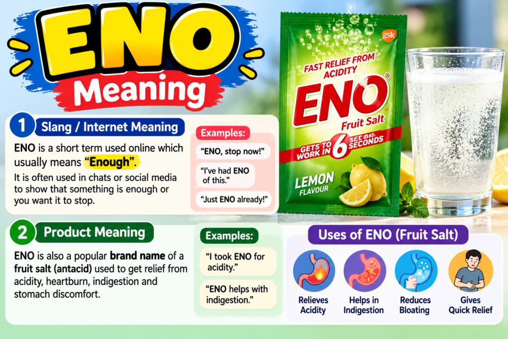 eno-meaning
