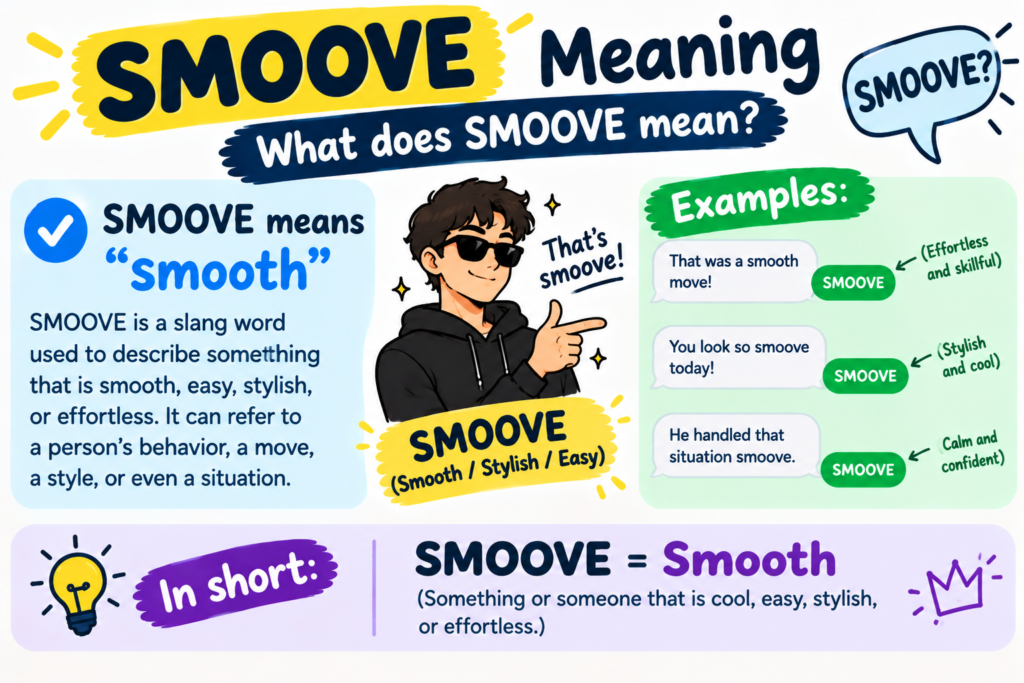 smoove-meaning