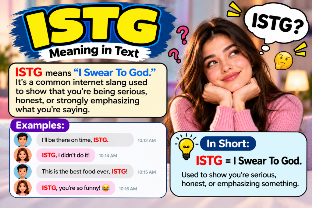 what-does-istg-means