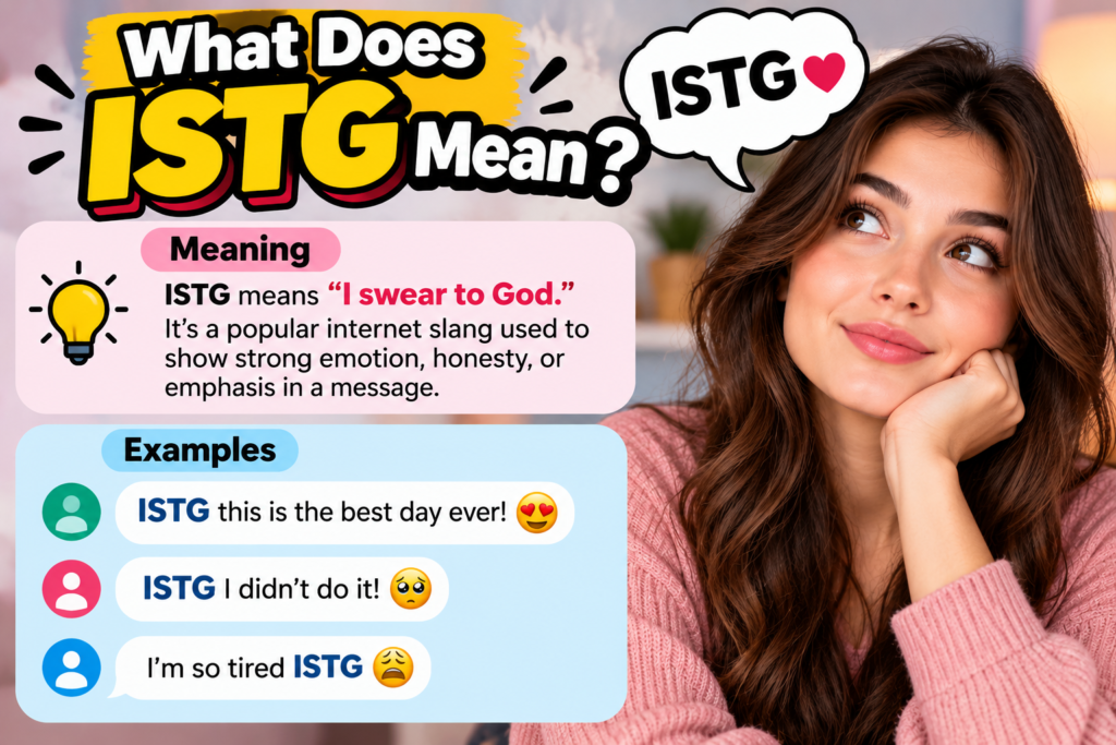 what-does-istg-means